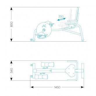 Акватренажёр Aqquatix Galaxy Aqquabike 316L в Пятигорске