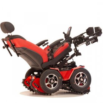 Инвалидная коляска с электроприводом Caterwil GTS 4WD Lux (вездеход-ступенькоход) в Пятигорске