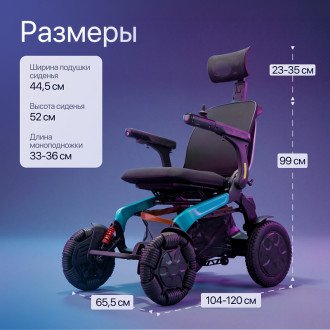 Инвалидная коляска с электроприводом Ortonica Pulse 680 в Пятигорске