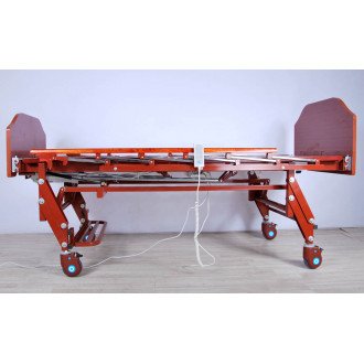 Кровать с электроприводом Belberg 6-066H, 3 функц. с ростоматом ЛДСП (без матраса+столик) в Пятигорске